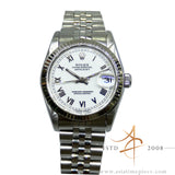 Rolex Midsize Datejust White Dial Ref 68274  (Year 1995)