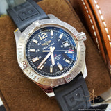 Breitling Colt Automatic 41mm Dive Sport Watch A1731311 Mariner Black Dial (Full Set)