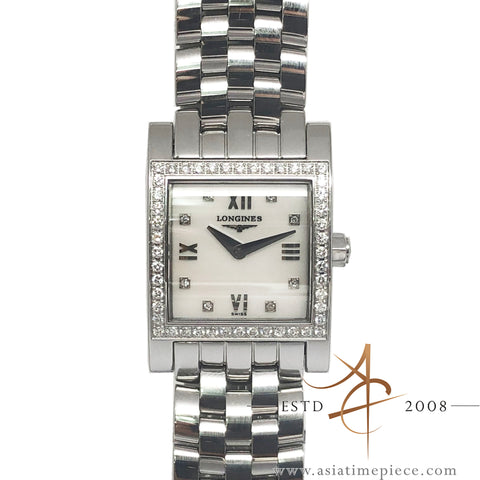 Longines SS & MOP Mother of Pearl Diamond Dolce Vita Ref: L51660886