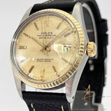 Rolex Datejust 16013 Linen Oyster Perpetual (1988)