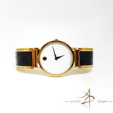 Movado Museum 87-45-882 30mm White Dial Swiss Quartz Watch