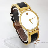 Movado Museum 87-45-882 30mm White Dial Swiss Quartz Watch