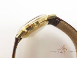 Omega 14K Solid Gold Seamaster Deville Watch