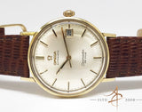 Omega 14K Solid Gold Seamaster Deville Watch