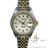 Rolex Datejust Ladies 69173 Diamond Computer Dial No Pinhole (1996)