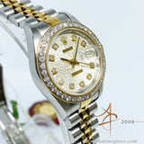 Rolex Datejust Ladies 69173 Diamond Computer Dial No Pinhole (1996)