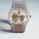 Universal Geneve Gilt Shadow Silver Vintage Watch