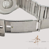 Omega Constellation Ref. 368.1201 Waffle Blue Dial Automatic 35MM Steel Bracelet