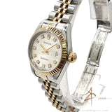 2001 Rolex Datejust Ladies 79173 Silver Computer Dial Box Certificate