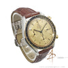 Omega Speedmaster Reduced 175.0032 Cal 1140 Automatic Chronograph Champagne Dial 18K Gold Bezel