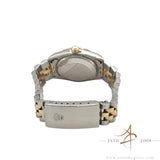 Rolex Datejust Midsize 68273 Champagne Tapestry Dial No Pinhole (1995)