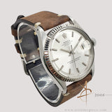 Rolex Datejust 1601 Silver Dial Vintage Watch (1970)