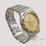 Omega Constellation Ref. 396.201 in Gold & Steel Quartz 33.5mm