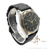 Rolex Datejust 1601 Black Dial Vintage Watch (1969)