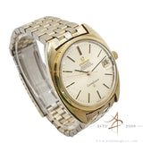 Omega Constellation 168.017 C Shape Gold Capped Automatic Chronometer Vintage Watch