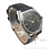 Tudor Prince Oysterdate Ref 7966 Black Stardust Rose Logo Dial Vintage Watch (1967)