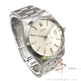 Rolex Oysterdate Precision 6694 Silver Dial Vintage Watch (1982)