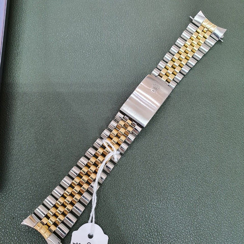 Rolex 20mm Half Gold Jubilee Vintage Bracelet (1984)