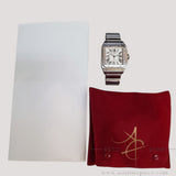 Cartier Santos 100 XL Ref. 2656 Automatic on Steel Bracelet – Fully Serviced Sep 2026