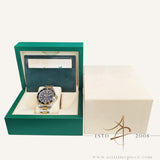 2002 Unpolished Rolex Submariner Date 16613 Black Gold Steel SEL