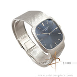 Patek Philippe Ellipse 3566-1 | 18k White Gold | Blue Sunburst Dial | Vintage 1972