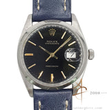 Rolex Oysterdate Precision 6694 Black Dial Vintage Watch (1967)