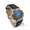 Rolex Cellini Ref 4083 Vignette Blue Dial in 18K Yellow Gold (1991)