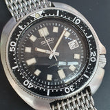 Vintage Seiko Diver 6105 8110 Automatic Watch 45mm