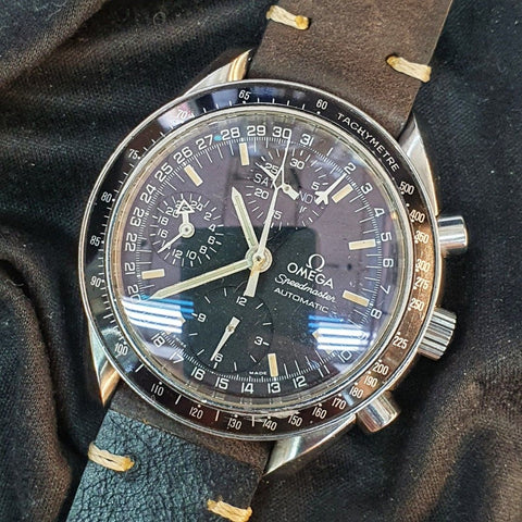 Omega Speedmaster 39mm Automatic Triple Date (Year 1995)