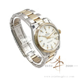Rolex Datejust Midsize 6827 White Dial Vintage Watch (1979)