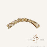 Custom 18K Gold Rolex President Bracelet 20MM