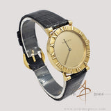 Tiffany & Co. Atlas M0630 D286.753 in 18K Gold Quartz 31mm