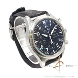 IWC Pilot IW371701 Chronograph Day Date Black Dial