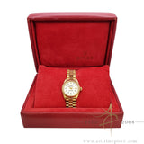 Rolex 69178 President Lady Datejust Diamond White Dial in 18K Gold (1993)