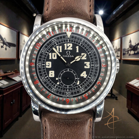 2002 Omega Museum 1938 Ref 5700.50.07 / 57005007 Pilot's Watch Limited Edition Set