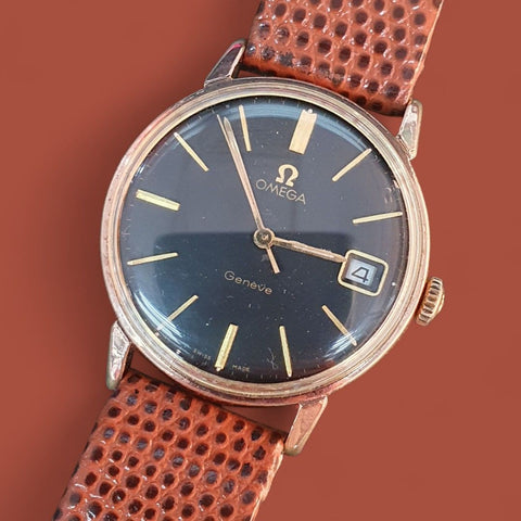 Vintage Omega Gold Filled Rose Gold Seamaster