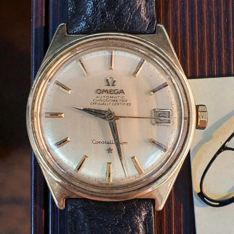 Omega Constellation Gold Cup Automatic Vintage Watch 35mm