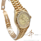 1993 Rolex 69178 President Lady Datejust Myriad Diamond Dial in 18K Gold