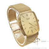 Rolex Cellini Ref 4086 in 18K Gold Winding Vintage Watch (1975)