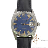 Rolex Precision 6694 Blue Dial Vintage Watch (1965)