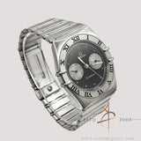 Omega Constellation Quartz 396.1070 Black Dial Day Date
