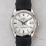Rolex Date 1500 Silver Dial Automatic 34MM Vintage Watch (1970)