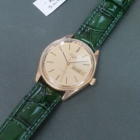 Longines Ref 1605 Gold Plated Automatic Watch