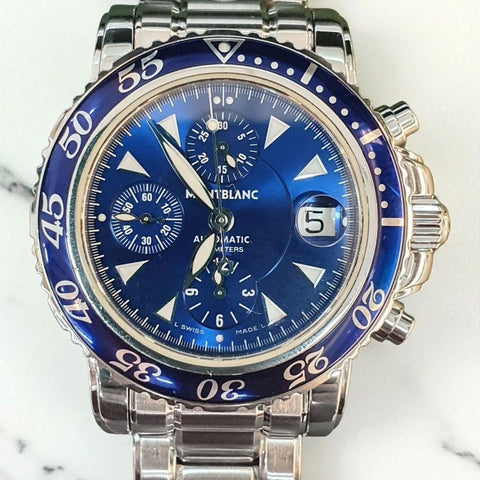 Montblanc Meisterstuck Sport Chronograph Blue 41mm