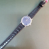 Omega Seamaster Blue Vintage Watch 34mm