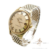 Omega  Constellation Ref 168005/6 Pie Pan in 18K Gold Vintage Watch