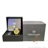2025 New Tag Heuer Formula 1 WBY1117 Solargraph Yellow Mexico Limited Edition Full Set