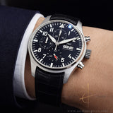 2022 IWC Pilot Chronograph IW378001 Black Dial 43mm Automatic