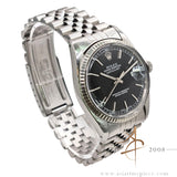 1976 Rolex Datejust 16014 Black Dial Vintage Watch