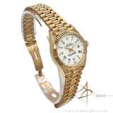 Rolex 69178 President Lady Datejust Diamond White Dial in 18K Gold (1993)